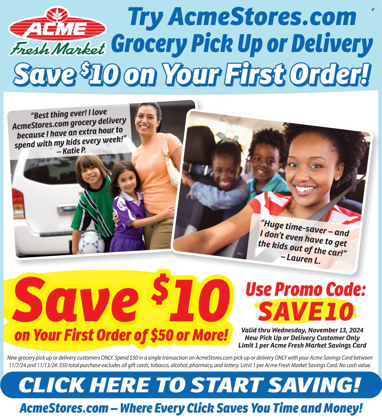 ACME Fresh Market ad - 11/07/2024 - 11/13/2024. Page 9