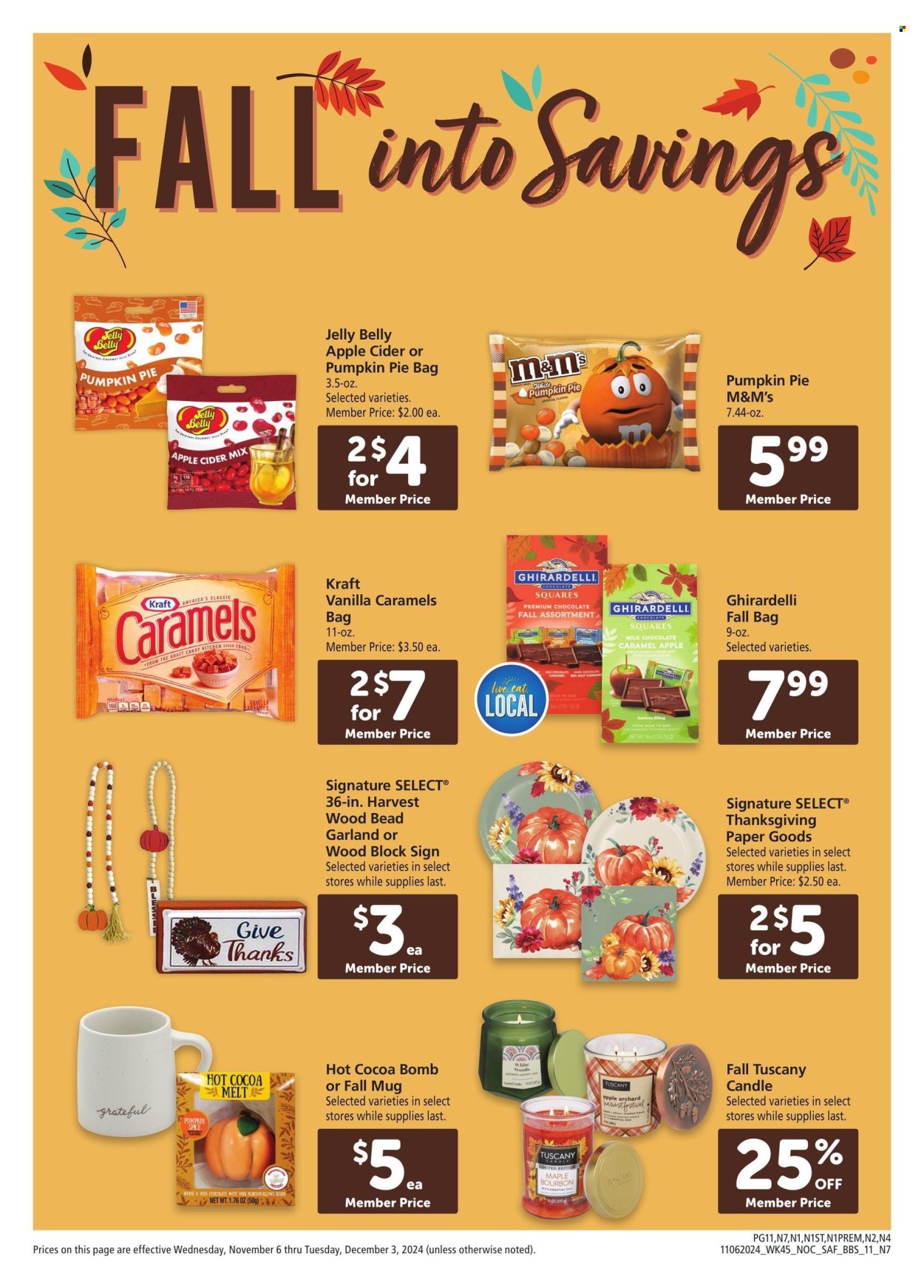 Safeway ad - 11/06/2024 - 12/03/2024. Page 1