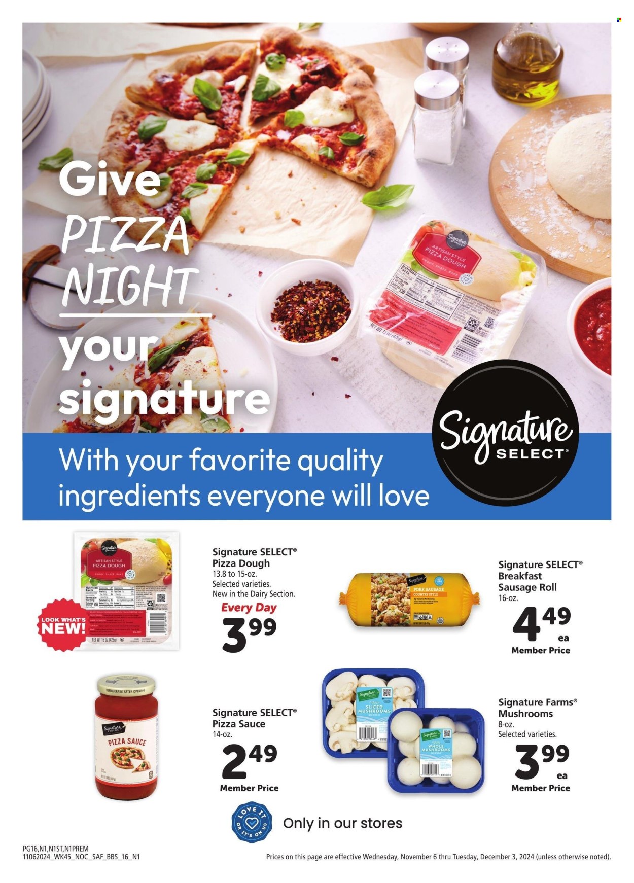 Safeway ad - 11/06/2024 - 12/03/2024. Page 1