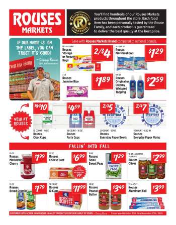 Rouses Markets Flyer - 10/30/2024 - 11/27/2024.