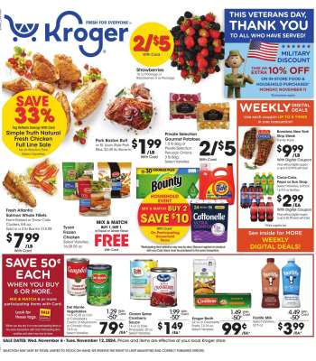 Kroger Flyer - 11/06/2024 - 11/12/2024.