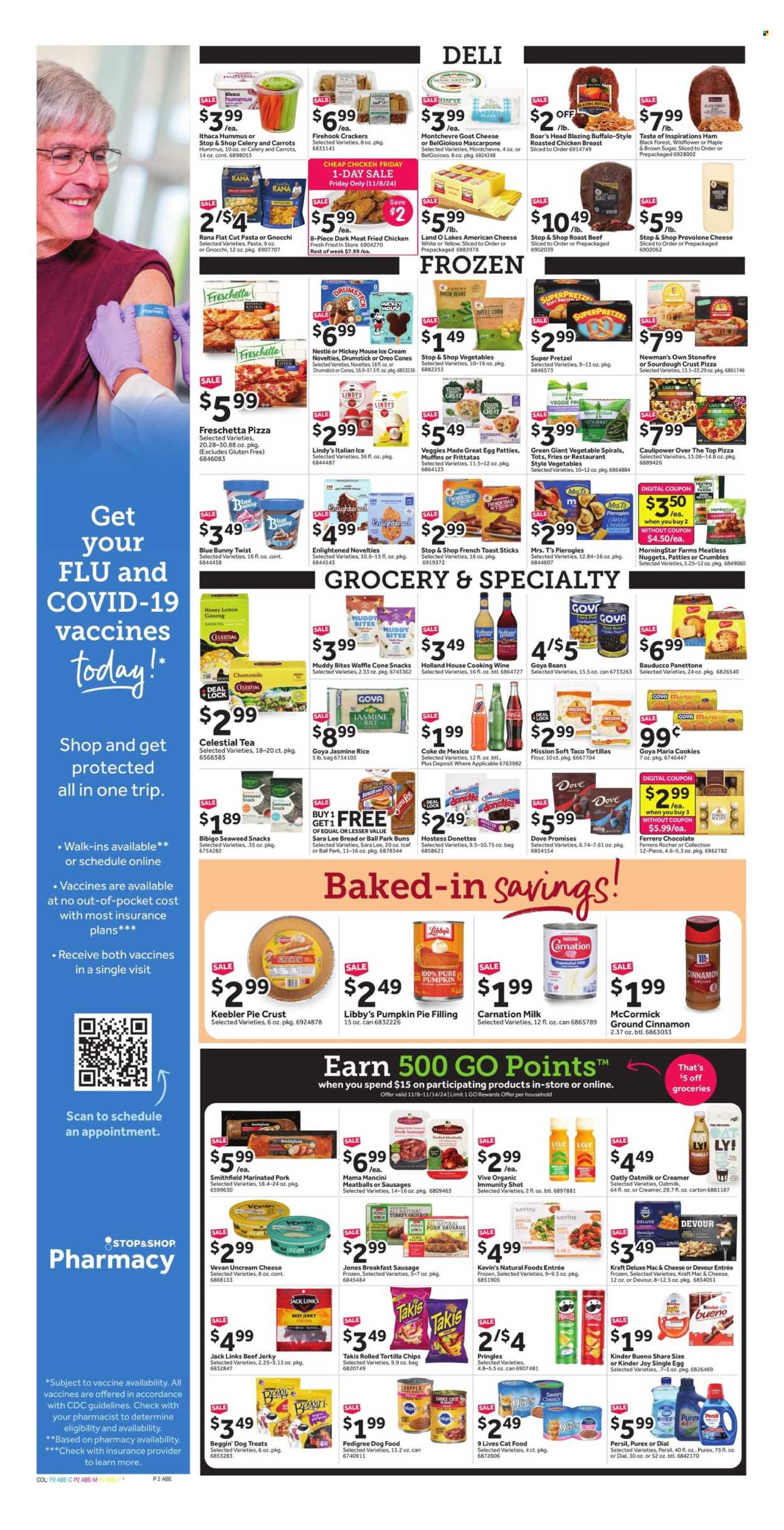 Stop & Shop ad - 11/08/2024 - 11/14/2024. Page 1