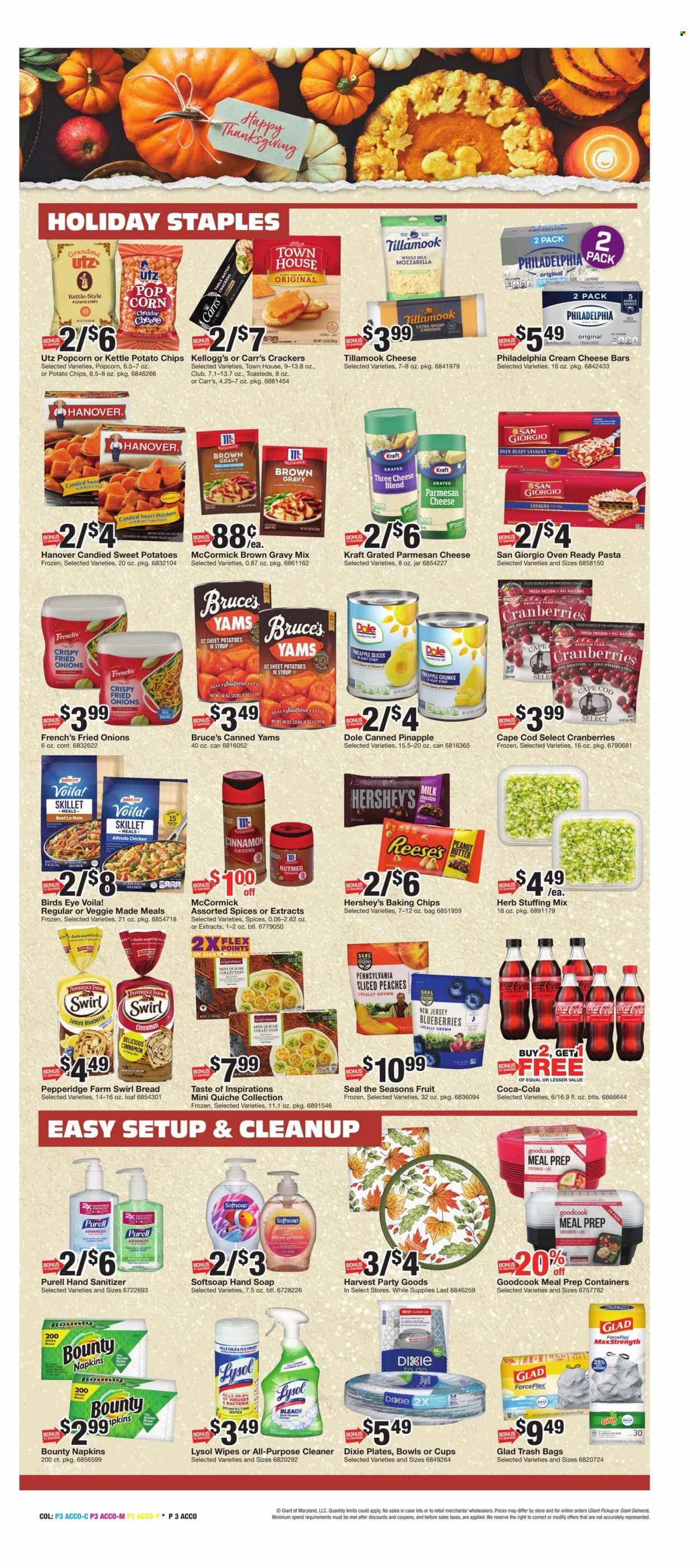 Giant Food ad - 11/08/2024 - 11/14/2024. Page 3