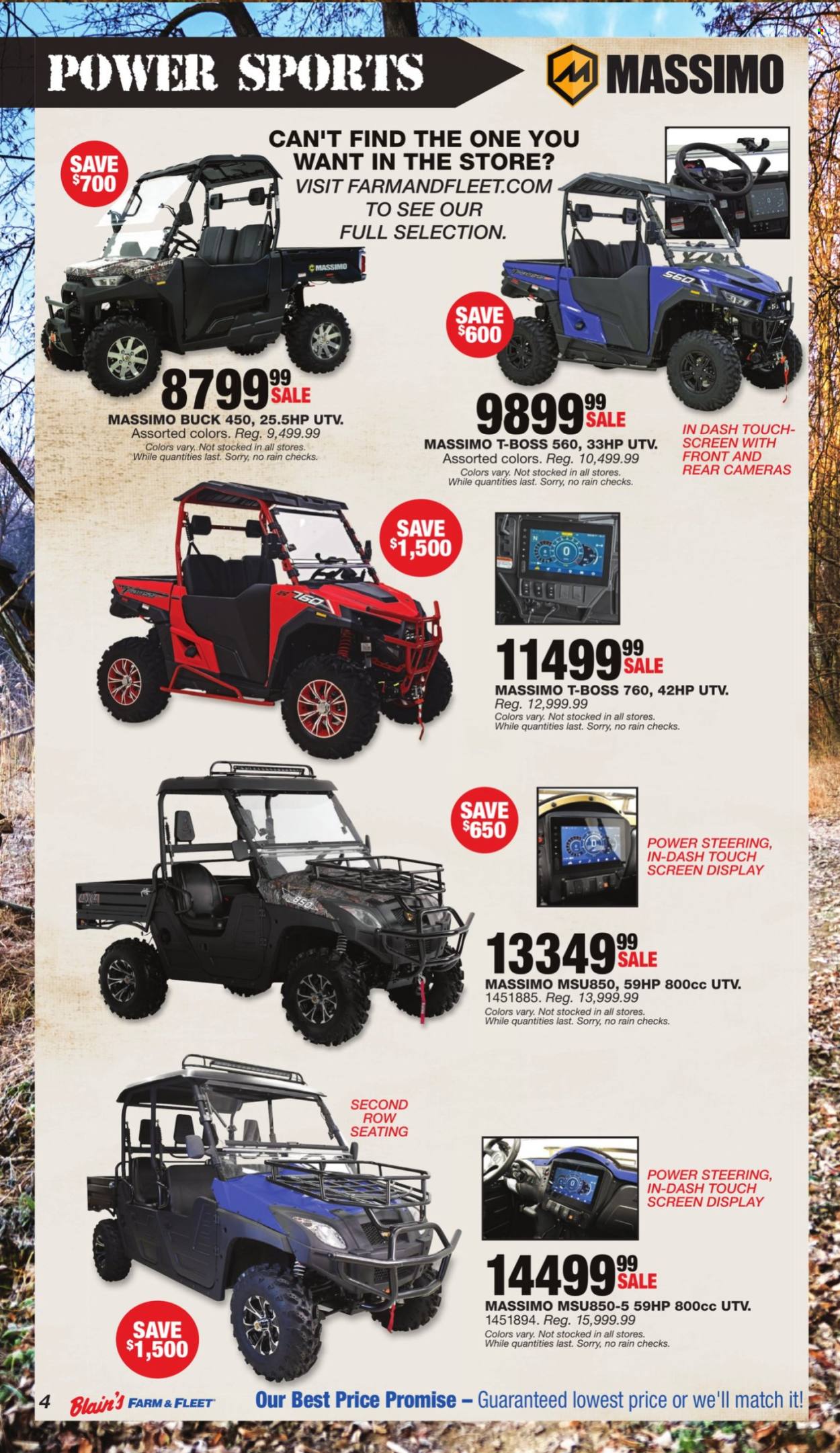 Blain's Farm & Fleet ad - 11/07/2024 - 12/01/2024. Page 1