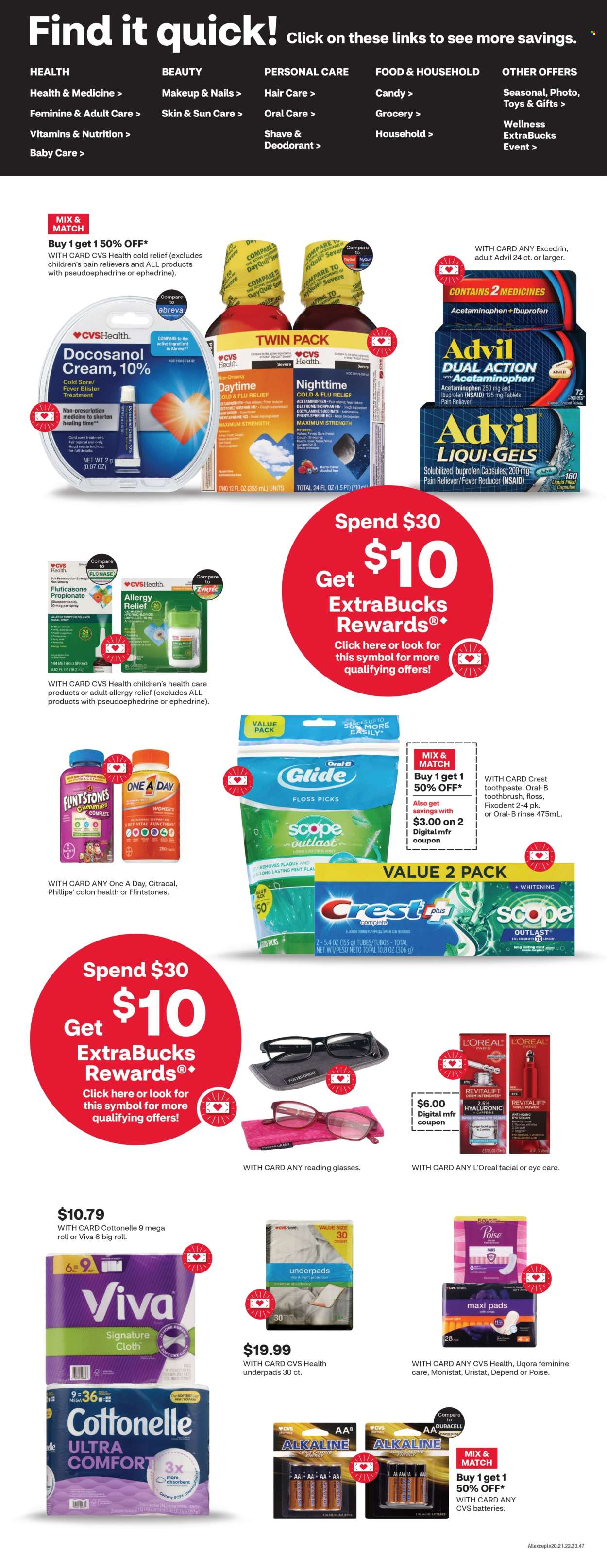 CVS Pharmacy ad - 11/10/2024 - 11/16/2024. Page 1