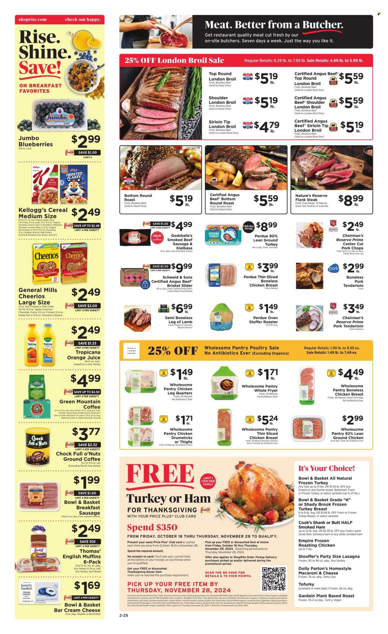 ShopRite ad - 11/08/2024 - 11/14/2024. Page 1