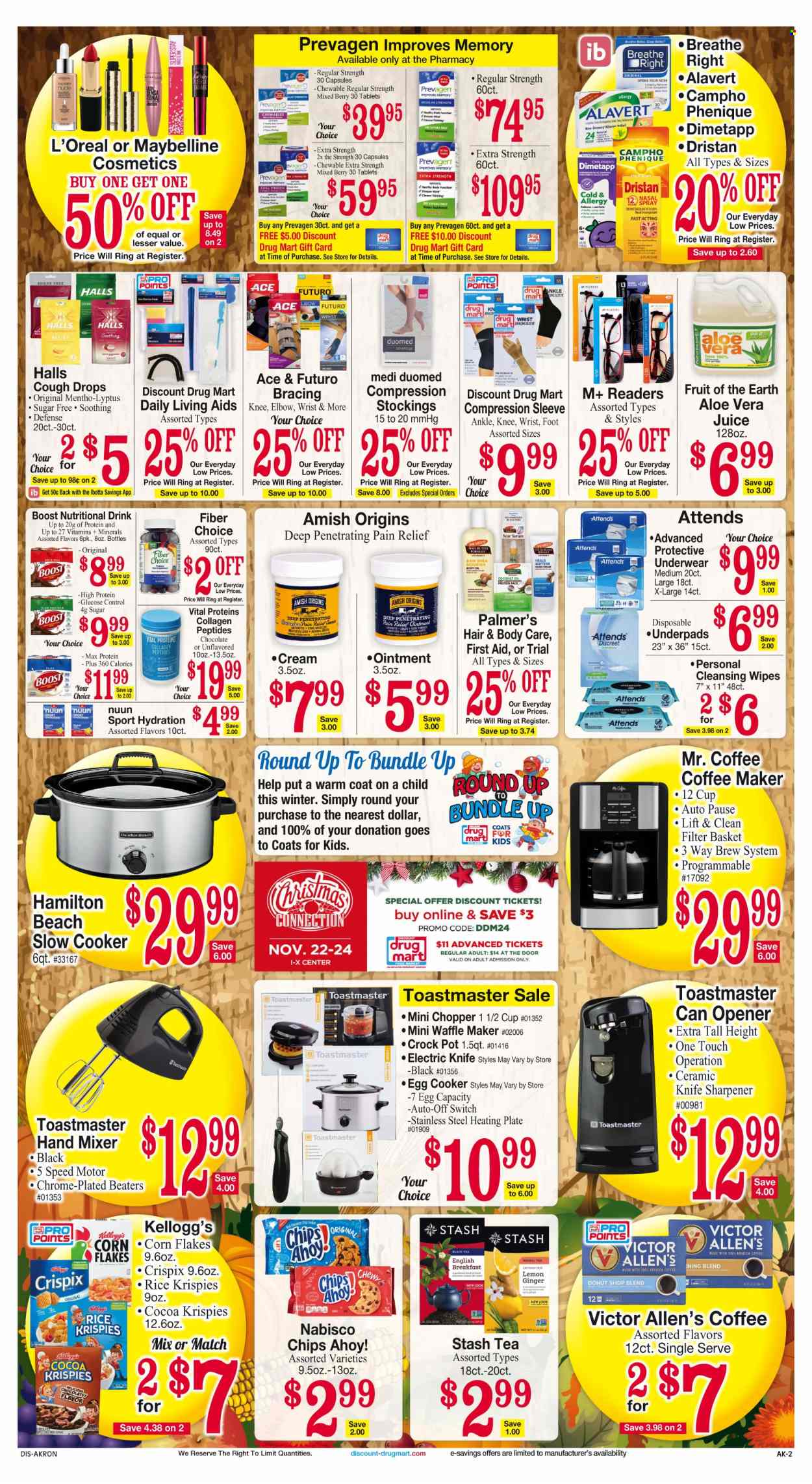 Discount Drug Mart ad - 11/13/2024 - 11/19/2024. Page 1