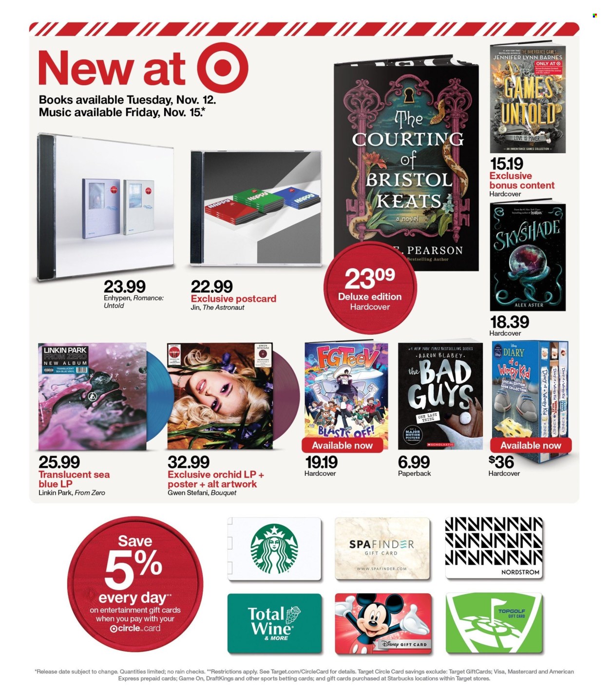 Target ad - 11/10/2024 - 11/16/2024. Page 1