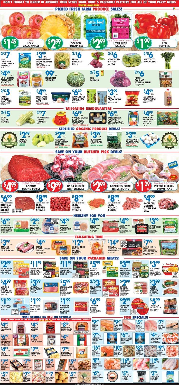 Associated Supermarkets ad - 11/08/2024 - 11/14/2024. Page 1