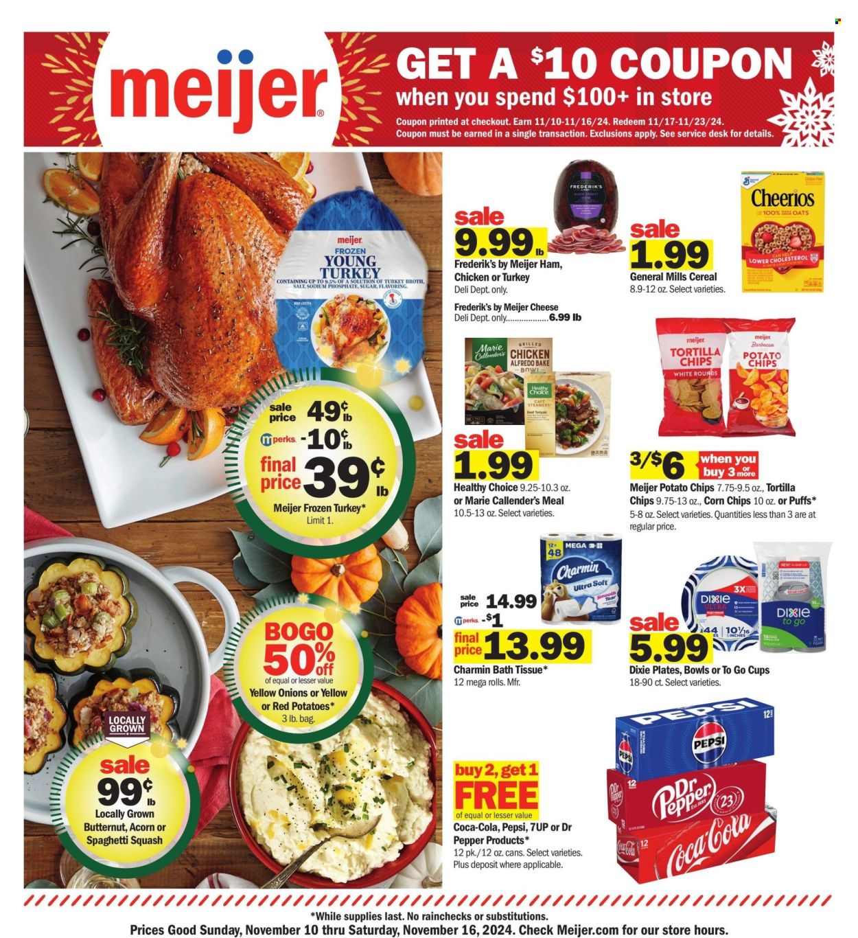 Meijer ad - 11/10/2024 - 11/16/2024. Page 1