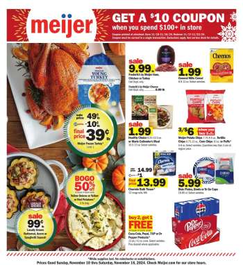 Meijer Flyer - 11/10/2024 - 11/16/2024.