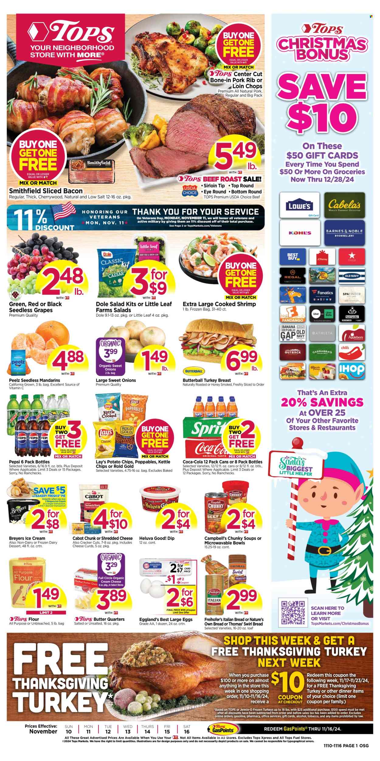 Tops ad - 11/10/2024 - 11/16/2024. Page 1