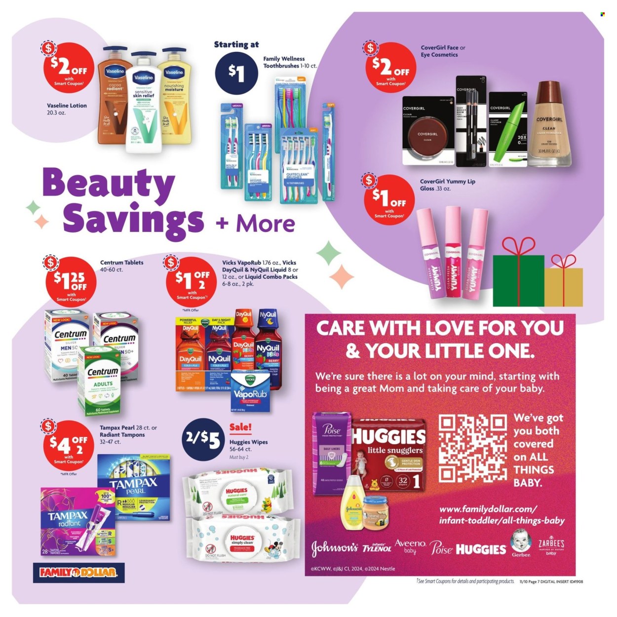 Family Dollar ad - 11/10/2024 - 11/16/2024. Page 1