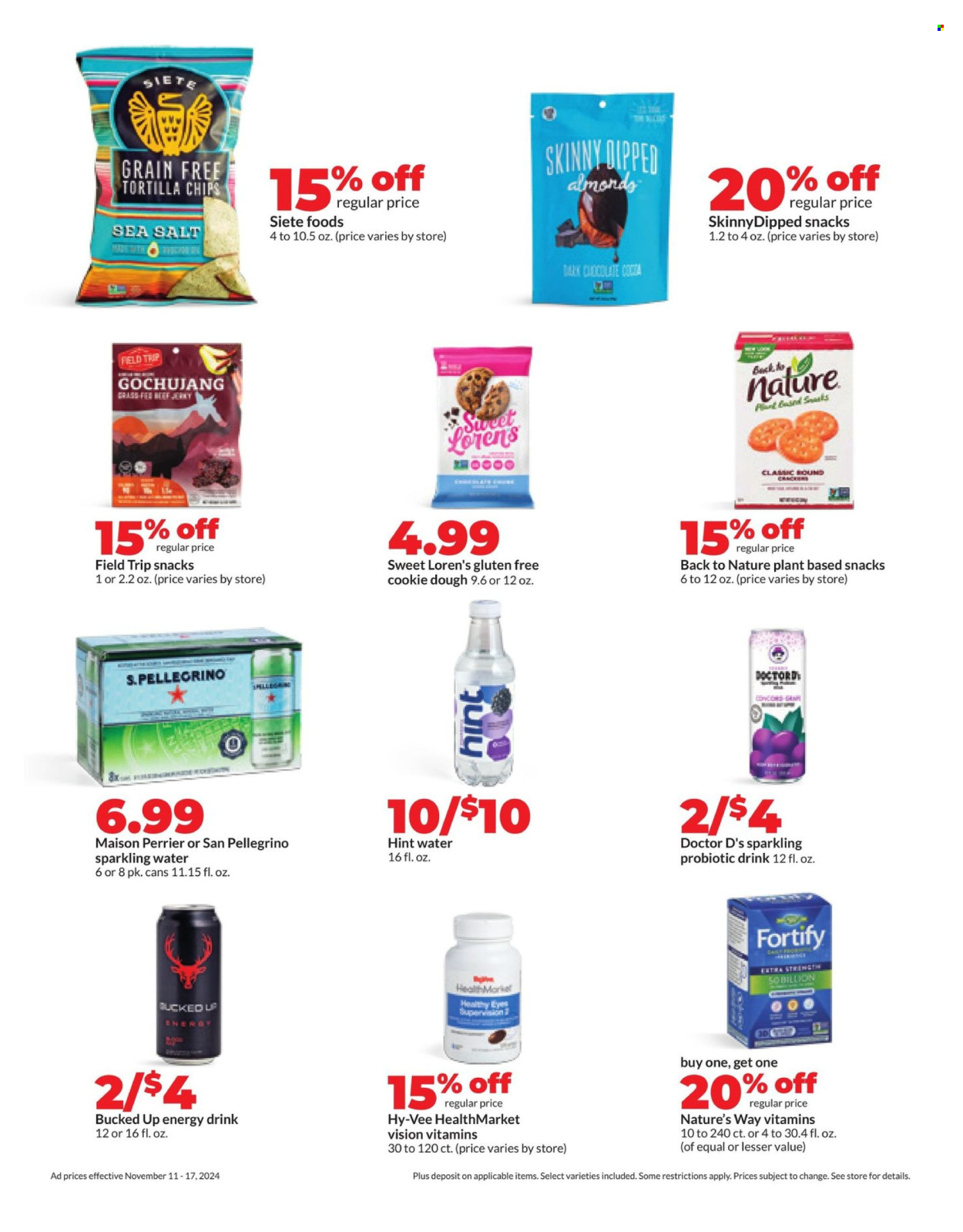 Hy-Vee ad - 11/11/2024 - 11/17/2024. Page 1