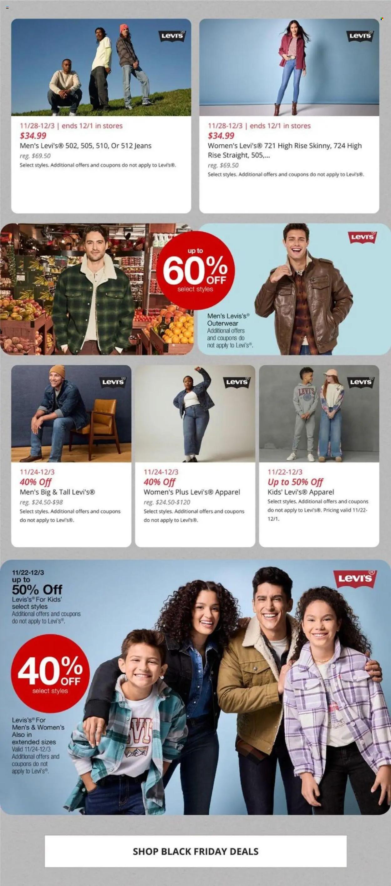 JCPenney ad - 11/22/2024 - 12/01/2024. Page 1