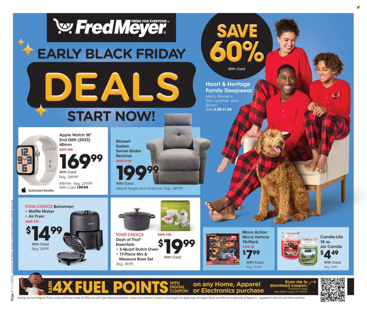 Fred Meyer ad - 11/13/2024 - 11/19/2024. Page 1