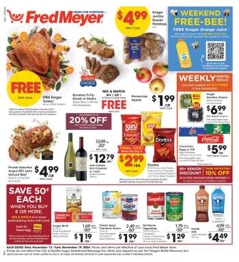 Fred Meyer Flyer - 11/13/2024 - 11/19/2024.