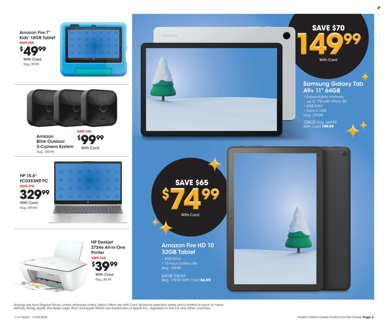 Fred Meyer ad - 11/29/2024 - 11/29/2024. Page 1