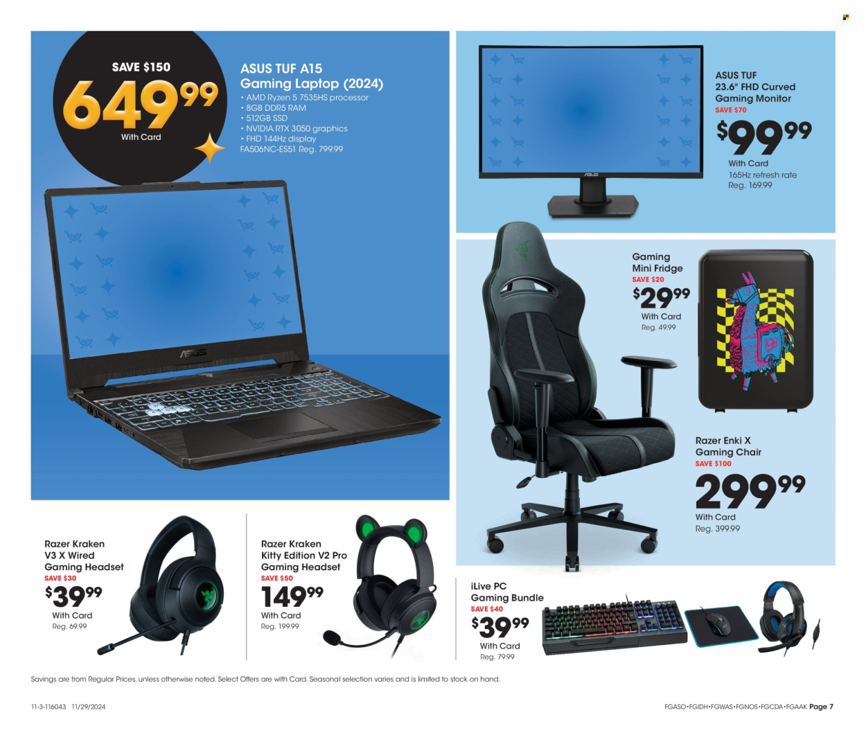 Fred Meyer ad - 11/29/2024 - 11/29/2024. Page 1