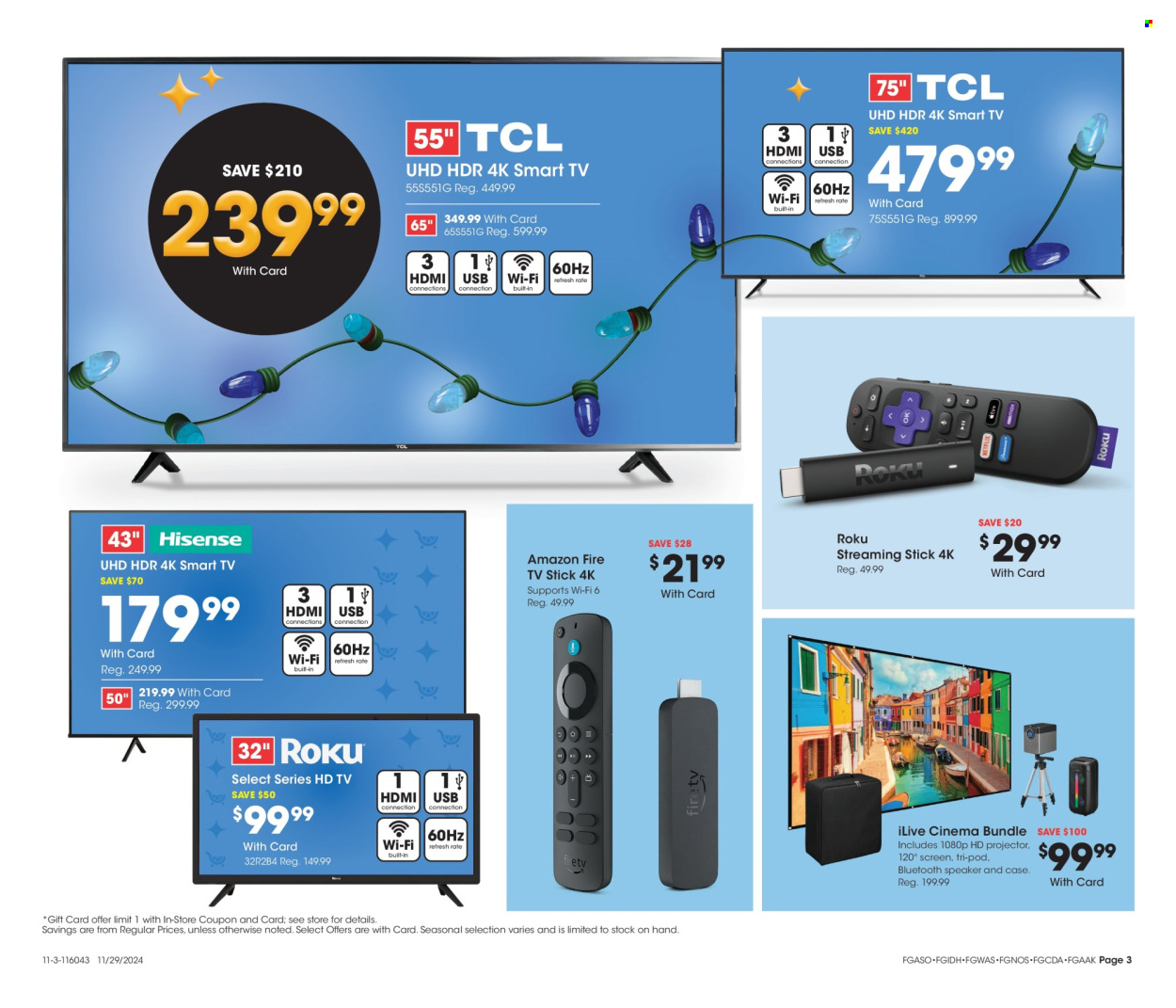 Fred Meyer ad - 11/29/2024 - 11/29/2024. Page 1