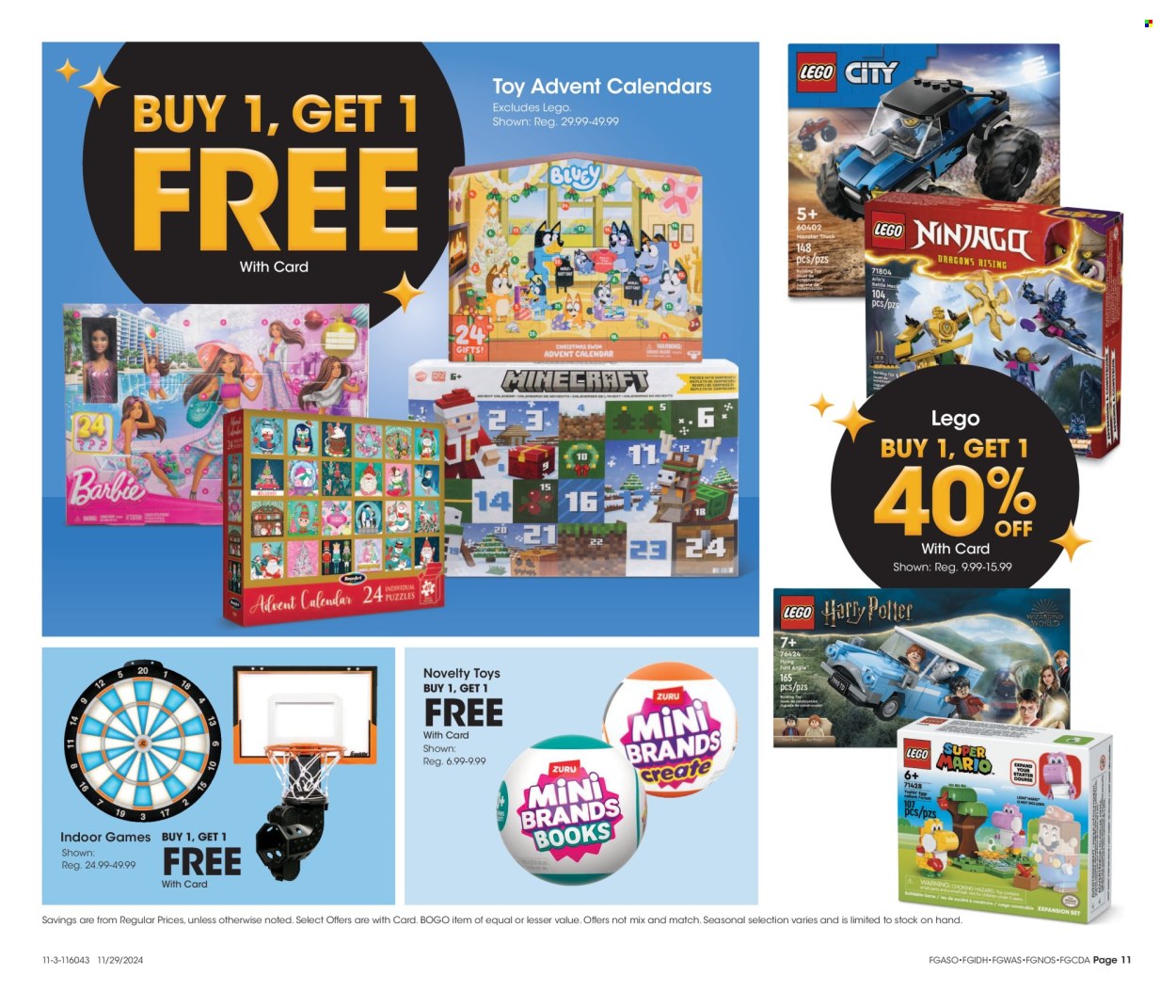 Fred Meyer ad - 11/29/2024 - 11/29/2024. Page 1