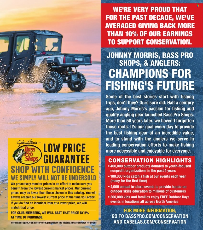 Cabela's ad. Page 1