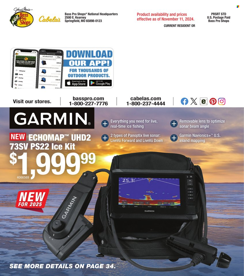 Cabela's ad. Page 1