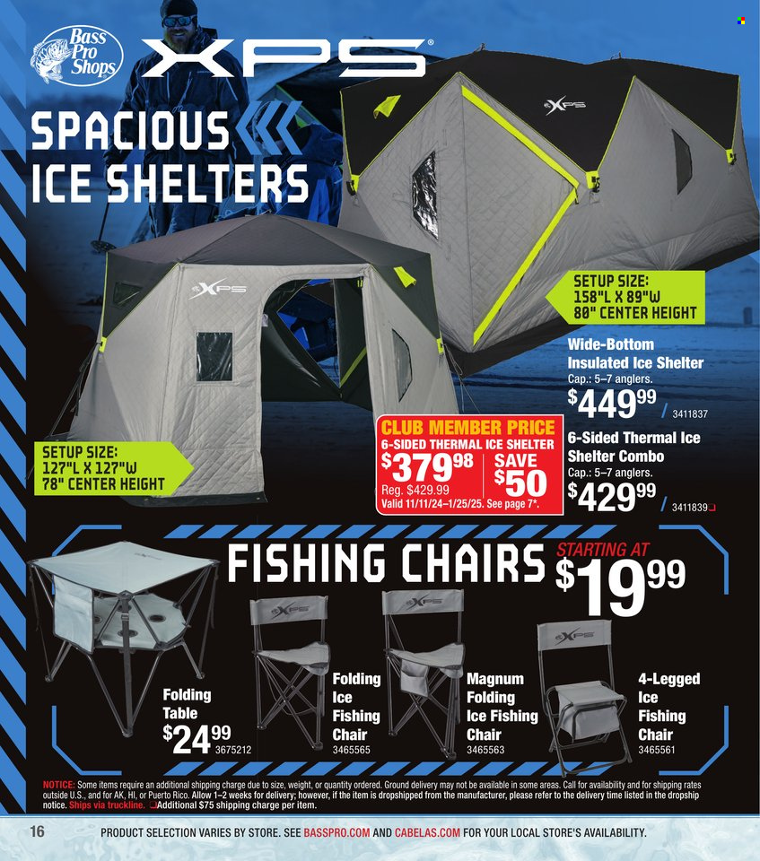 Bass Pro Shops ad. Page 1