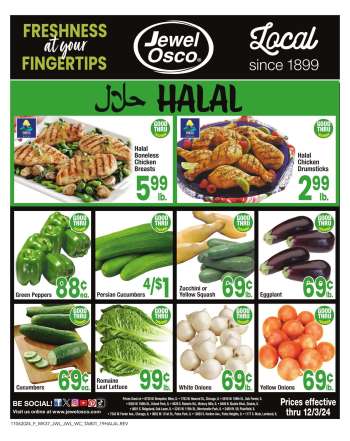 Jewel Osco Flyer - 11/06/2024 - 12/03/2024.