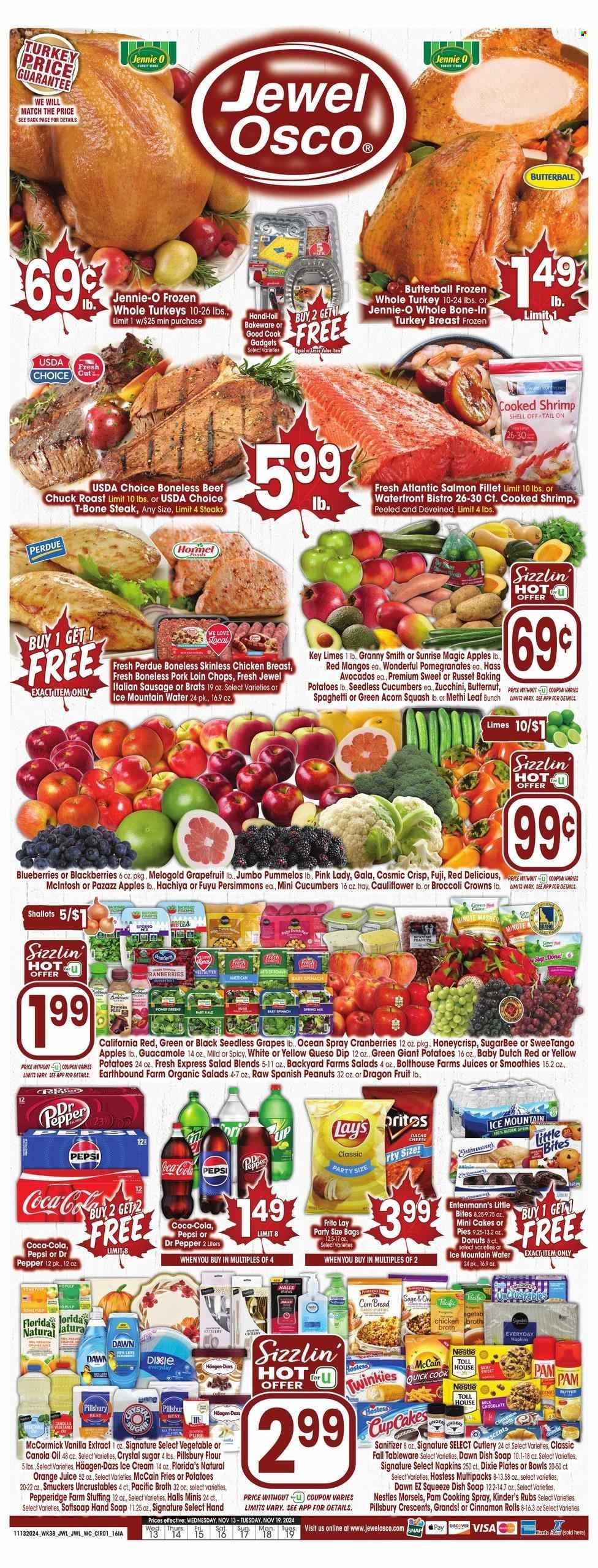 Jewel Osco ad - 11/13/2024 - 11/19/2024. Page 1