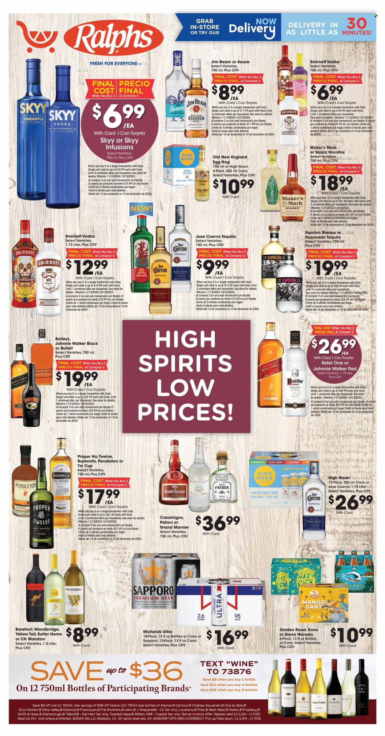 Ralphs ad - 11/13/2024 - 11/19/2024. Page 1