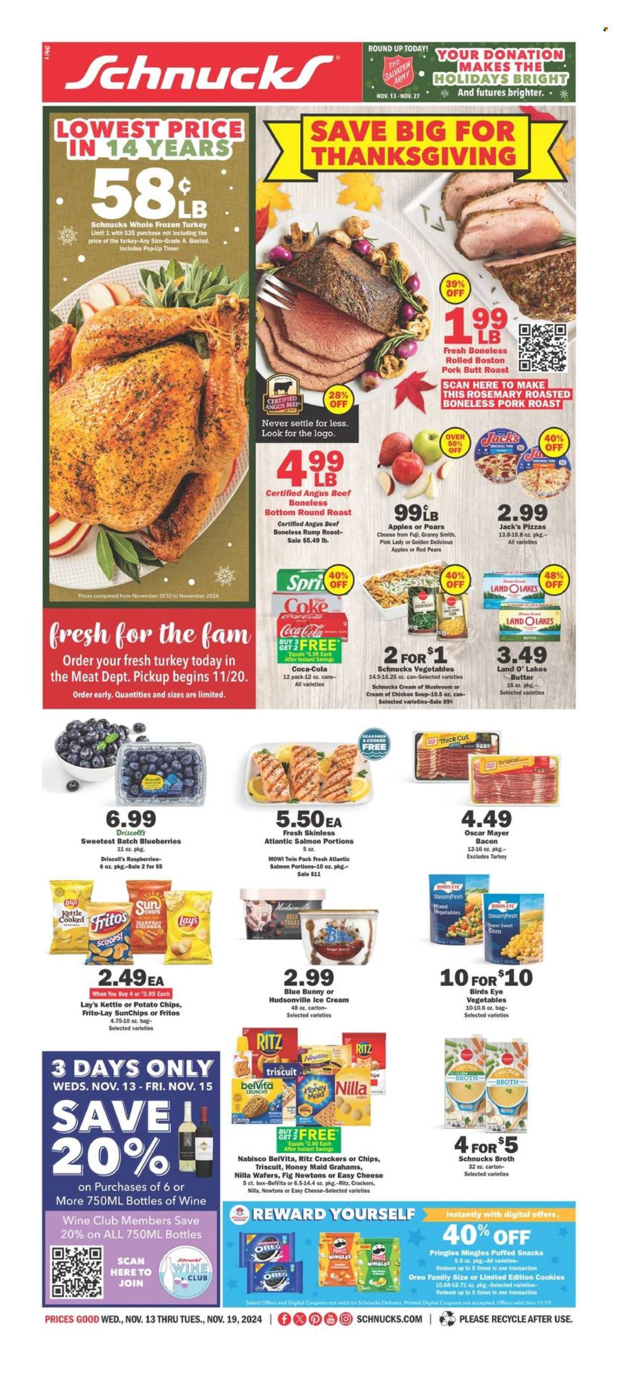 Schnucks ad - 11/13/2024 - 11/19/2024. Page 1