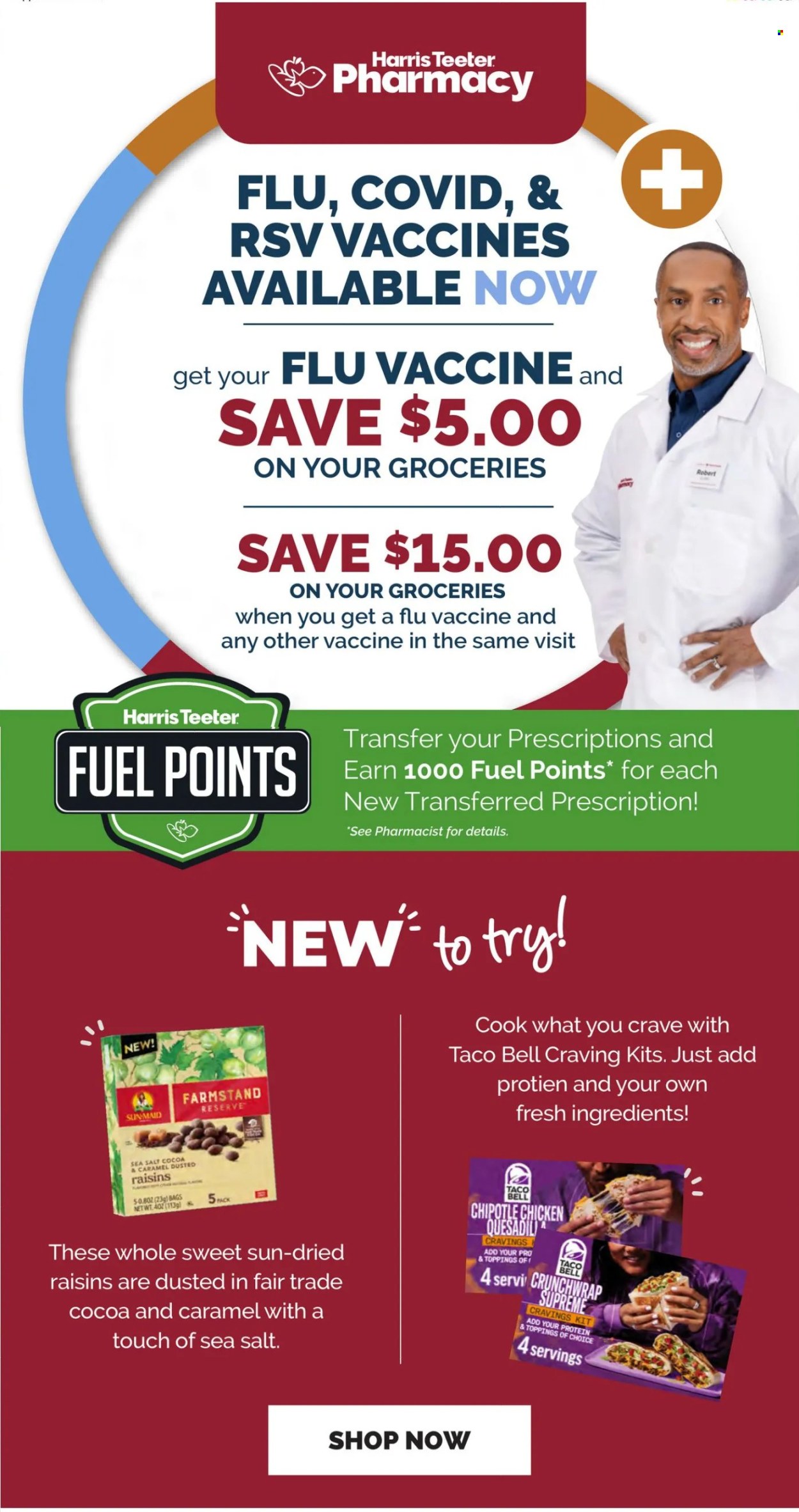 Harris Teeter ad - 11/13/2024 - 11/19/2024. Page 1