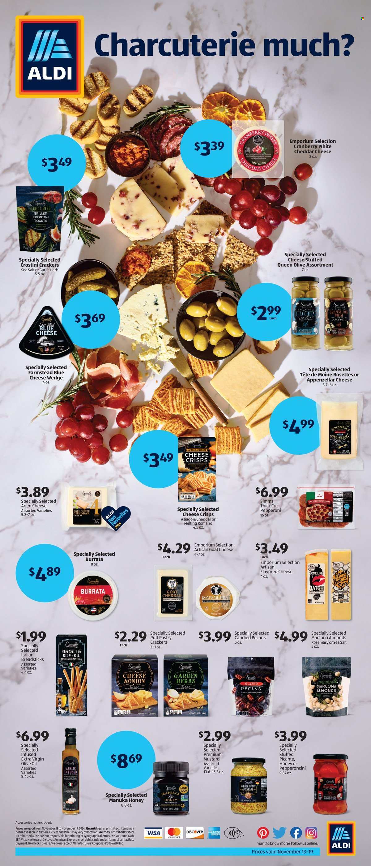 ALDI ad - 11/13/2024 - 11/19/2024. Page 1