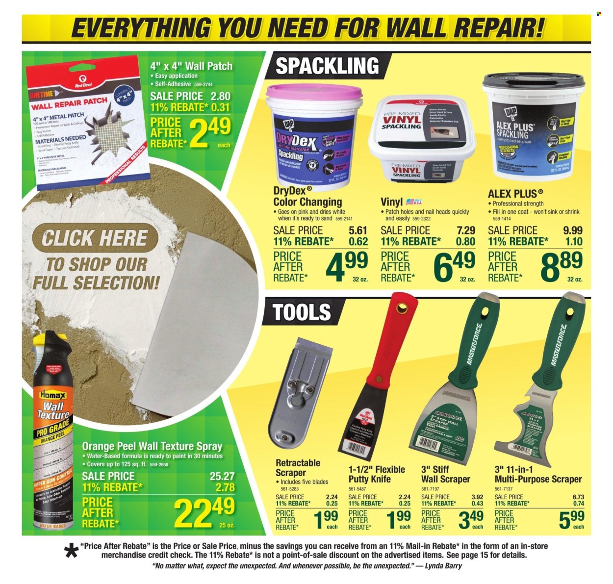 Menards ad - 11/14/2024 - 11/27/2024. Page 1