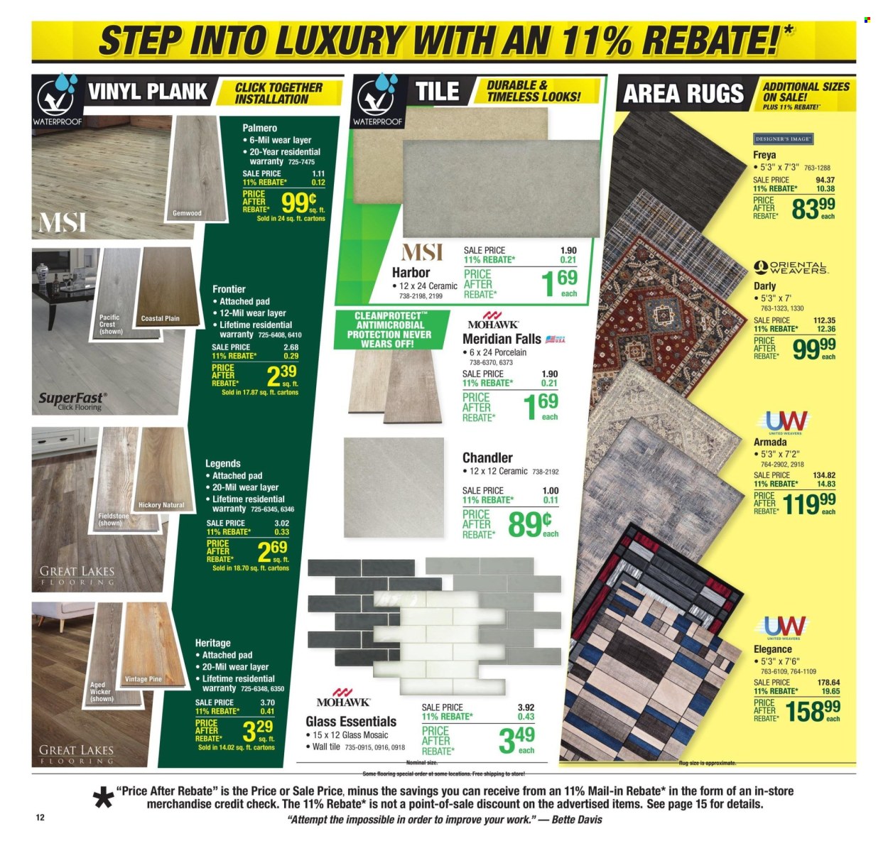 Menards ad - 11/14/2024 - 11/27/2024. Page 1