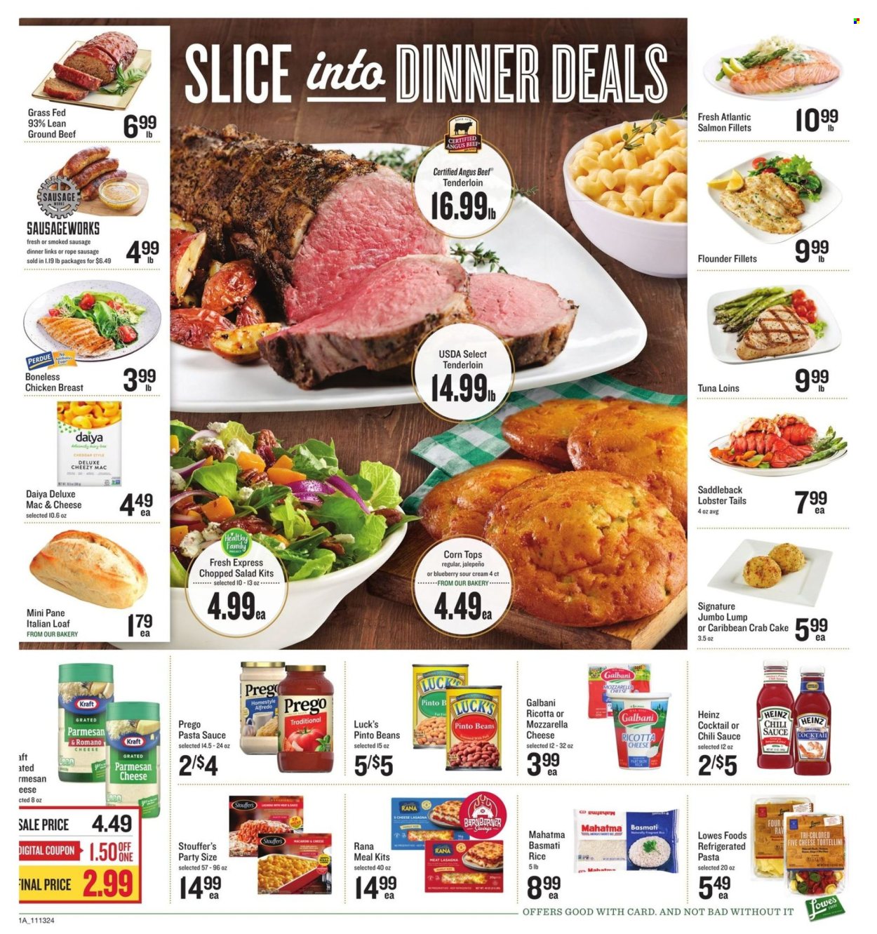 Lowes Foods ad - 11/13/2024 - 11/19/2024. Page 1