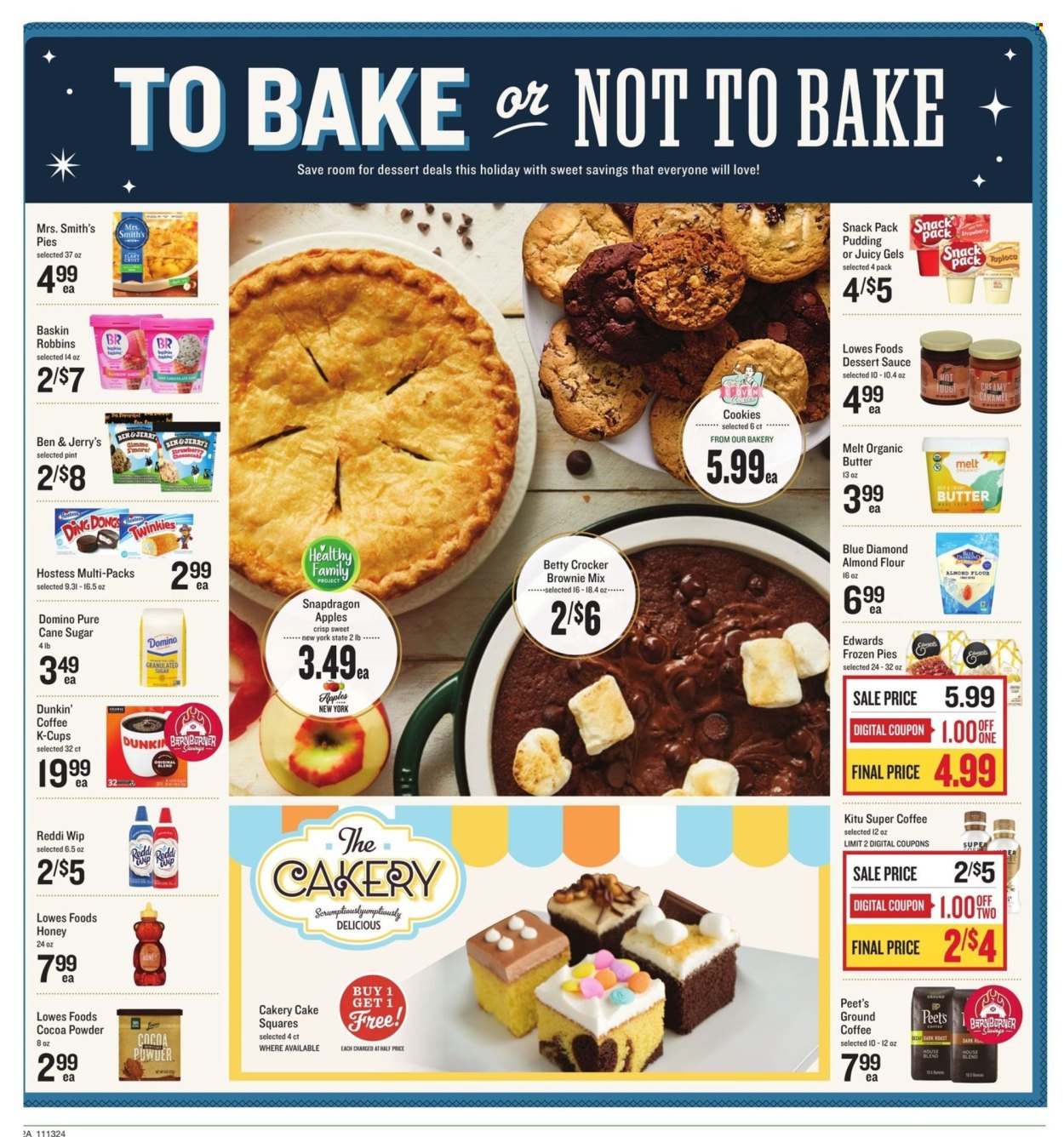 Lowes Foods ad - 11/13/2024 - 11/19/2024. Page 1