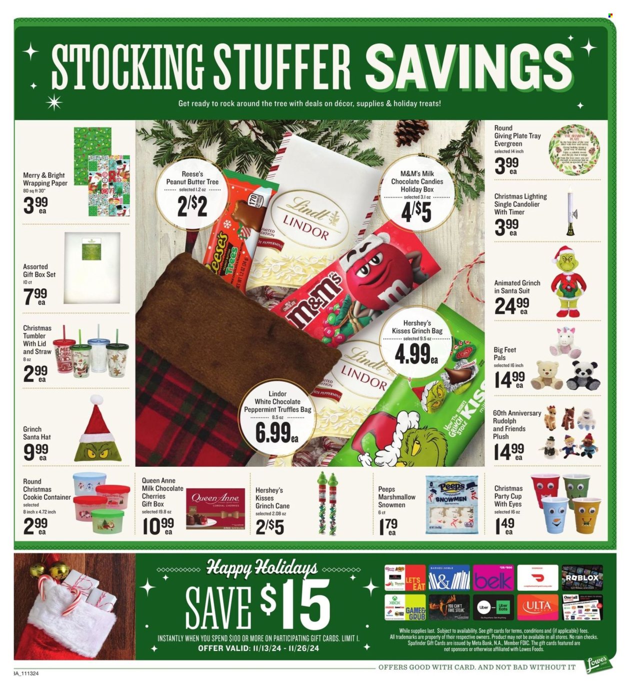 Lowes Foods ad - 11/13/2024 - 11/19/2024. Page 1