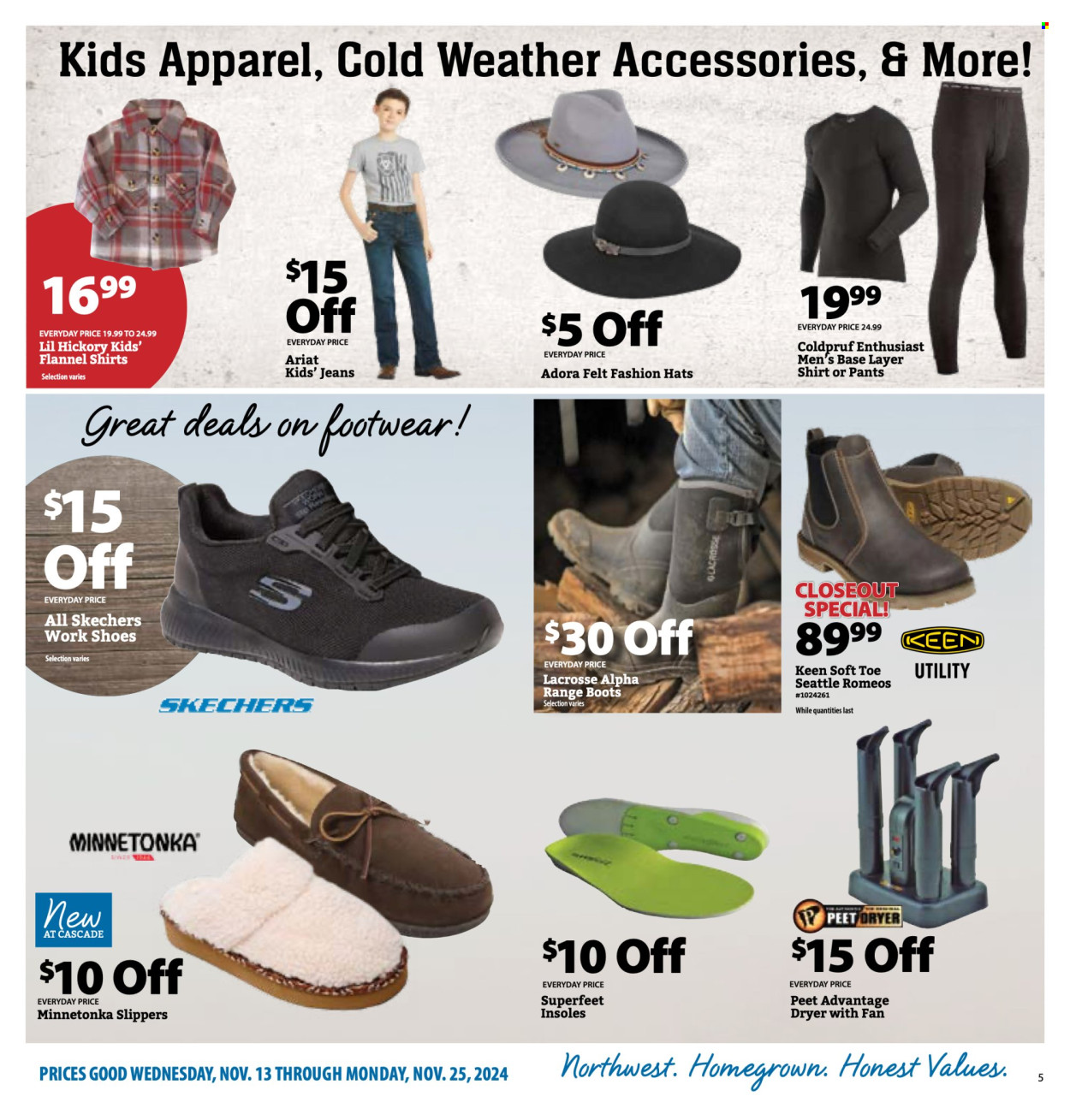 Cascade Farm And Outdoor ad - 11/13/2024 - 11/25/2024. Page 1