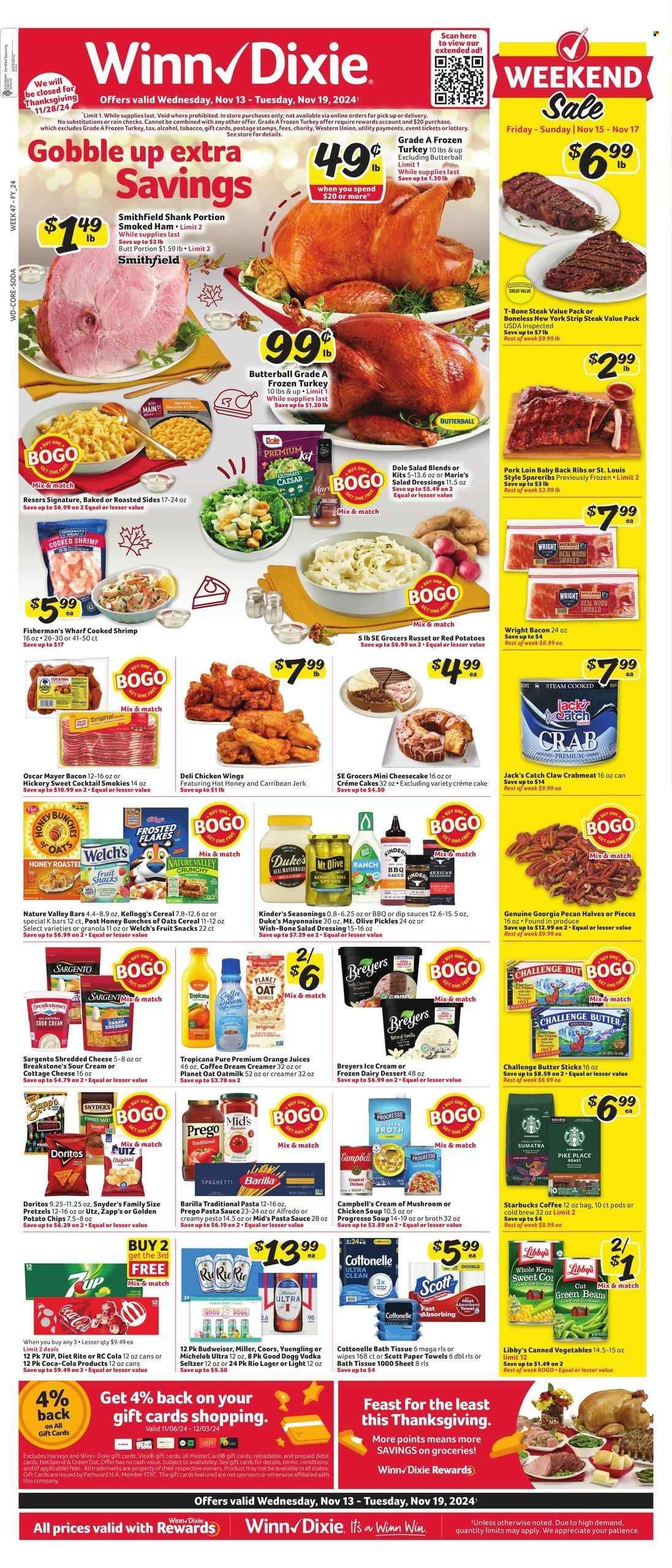 Winn Dixie ad - 11/13/2024 - 11/19/2024. Page 1