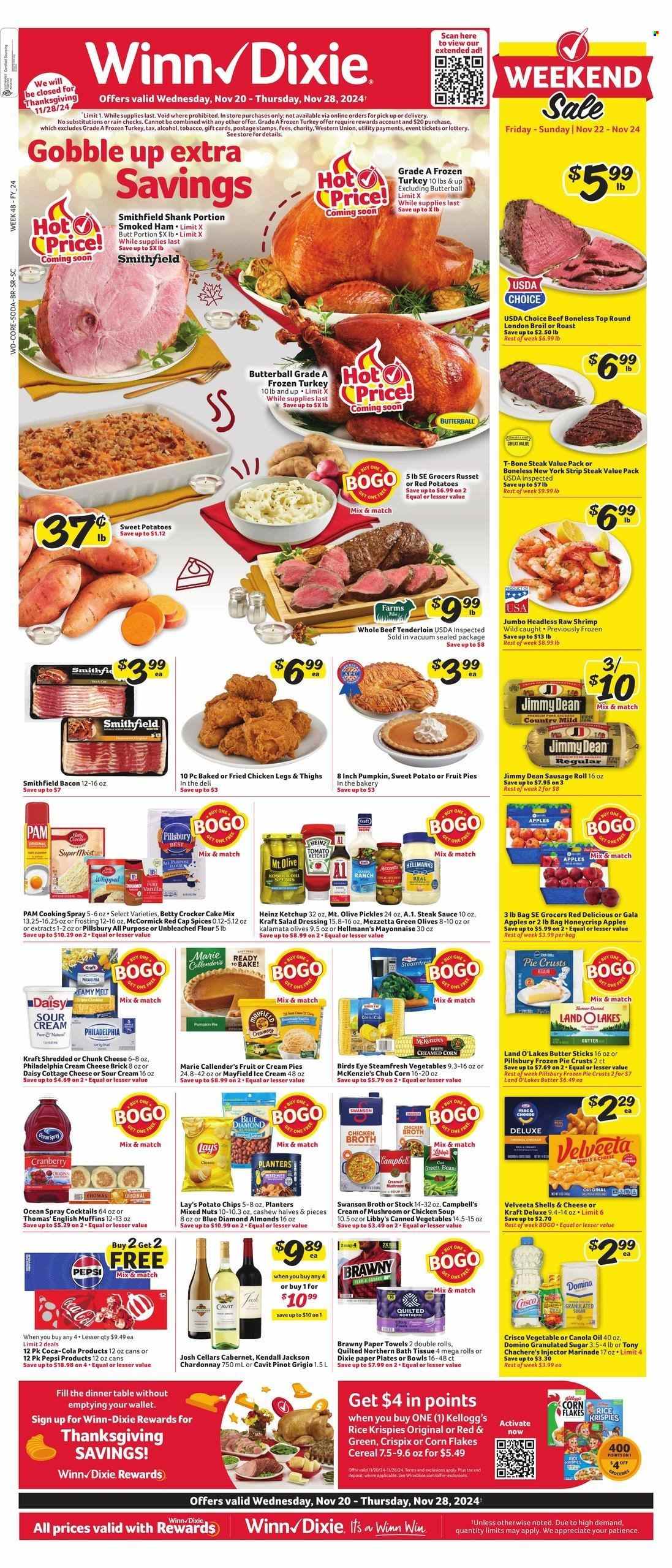 Winn Dixie ad - 11/20/2024 - 11/28/2024. Page 1