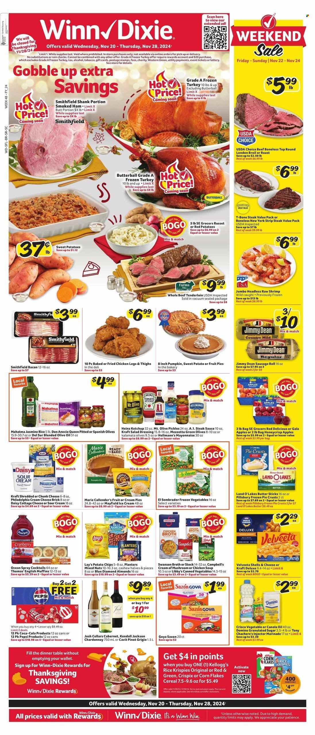 Winn Dixie ad - 11/20/2024 - 11/28/2024. Page 1