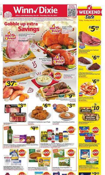 Winn Dixie Flyer - 11/20/2024 - 11/28/2024.