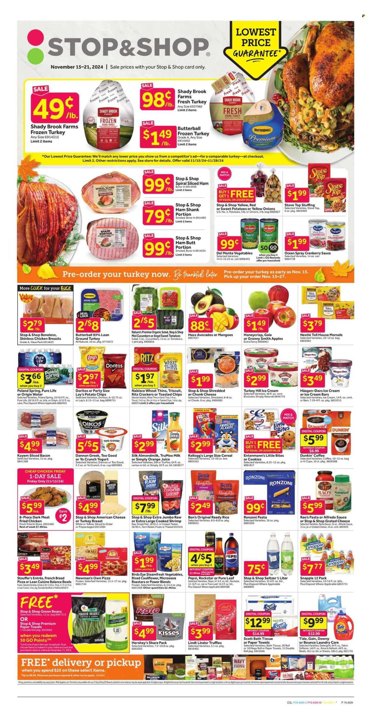 Stop & Shop ad - 11/15/2024 - 11/21/2024. Page 1