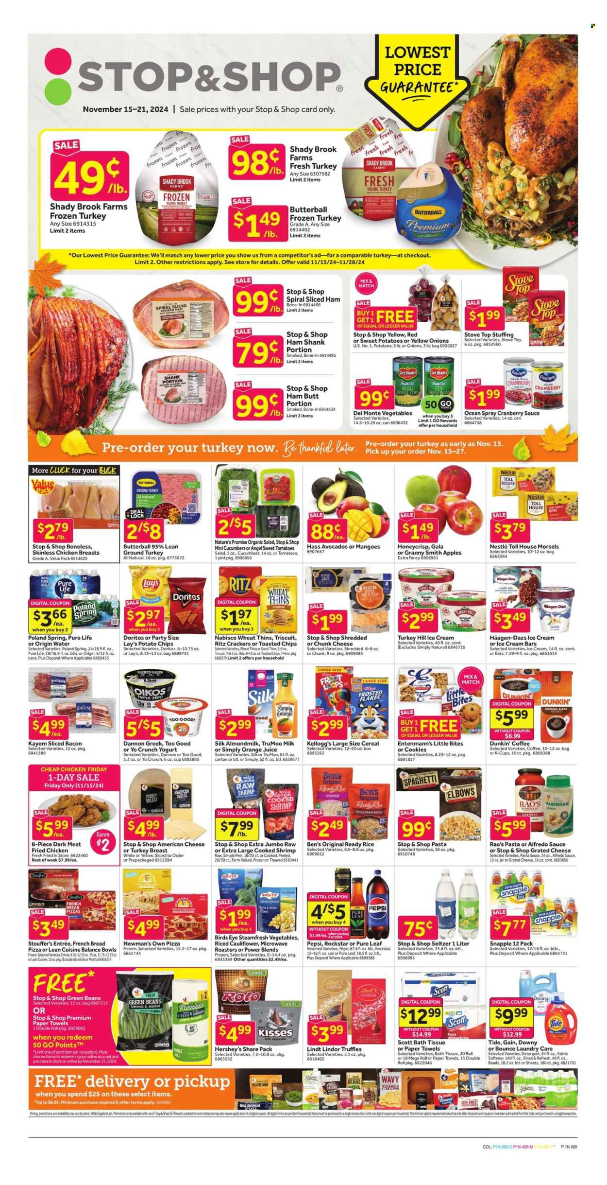 Stop & Shop ad - 11/15/2024 - 11/21/2024. Page 1