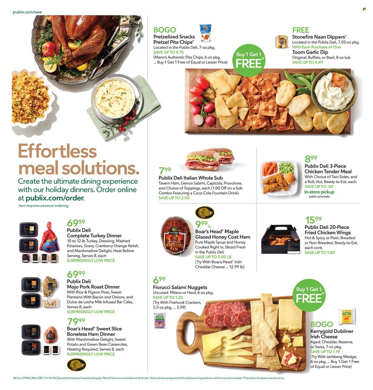 Publix ad - 11/14/2024 - 11/20/2024. Page 1