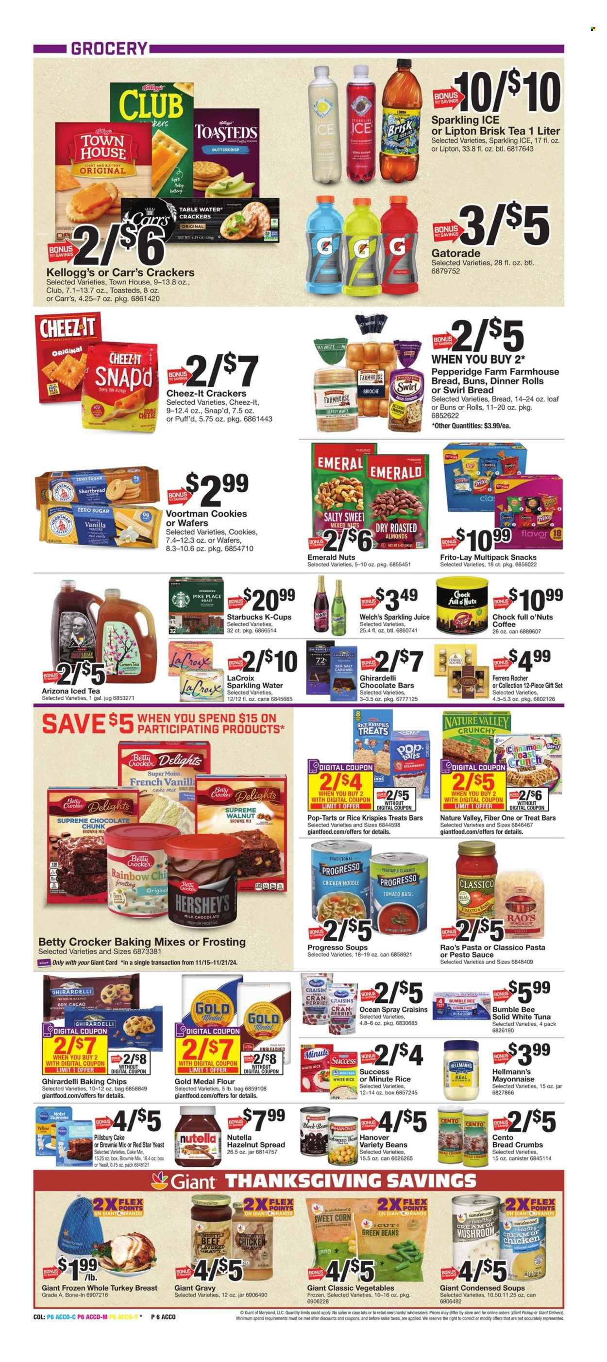 Giant Food ad - 11/15/2024 - 11/21/2024. Page 1