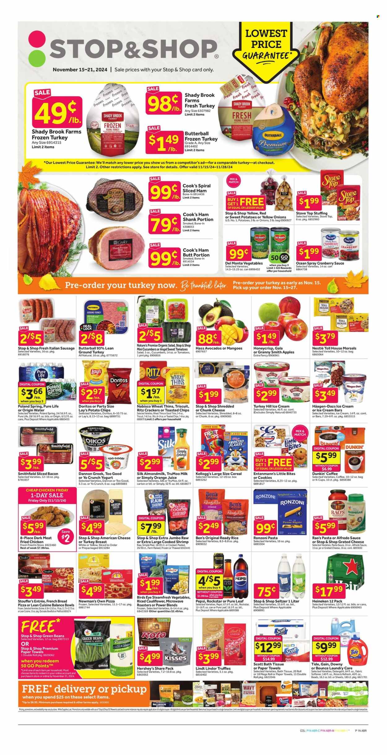 Stop & Shop ad - 11/15/2024 - 11/21/2024. Page 1