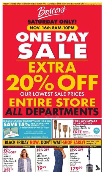 Boscov's Flyer - 11/14/2024 - 11/20/2024.